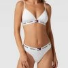 TOMMY HILFIGER Bralette Mit Stretch-Anteil - Weiß