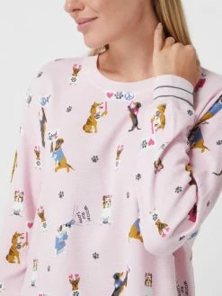 P.J. Salvage Pyjama-Oberteil Mit Allover-Muster - Rosa -Hanro shop 64qjidih617jec23aoqjgk1n6hb4keam64q4eki1950j0c1o8sskoiia6944cgq3ags30k2160s4cda774o3cc1n6gs34d1p6dhj4phk6dgm8ohm60s3ie36c9i34db2corm4c8