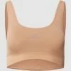 ADIDAS SPORTSWEAR Bustier Mit Label-Detail - Hellbraun