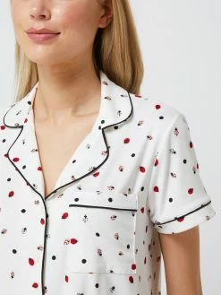 KATE SPADE Pyjama Mit Reverskragen - Weiß -Hanro shop 6cpkei1kad830kpj752lalij60rjcdaa891ksiqg8osl8kqca124kcik88o4udq48h8j6eala573igpj913m4cb26lh62dhlccsj0dpk6opjie346tgj4e3261hjadpk6com6c8