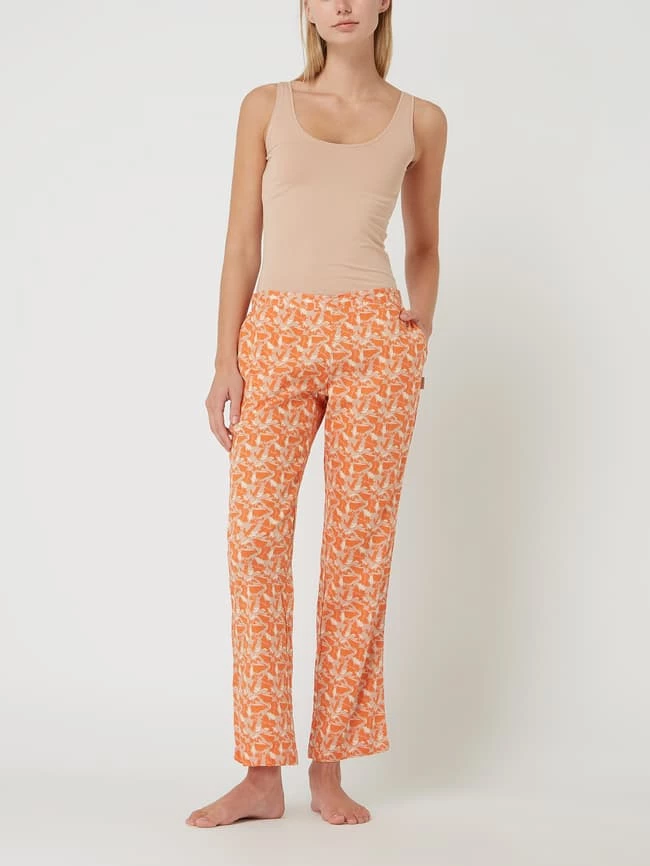 Calvin Klein Underwear Pyjama-Hose Aus Viskose - Orange 3 Calvin Klein Underwear Pyjama-Hose Aus Viskose - Orange