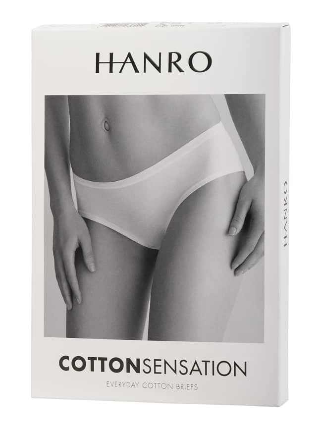 Hanro Slip Mit Stretch-Anteil Modell 'Cotton Sensation' - Weiß 5 Hanro Slip Mit Stretch-Anteil Modell 'Cotton Sensation' - Weiß – Bild 3