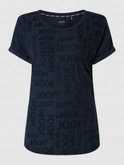 JOOP! BODYWEAR Lounge-Oberteil Mit Logo-Muster - Marineblau