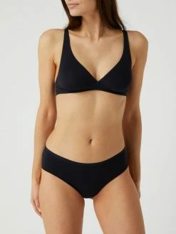 Hanro Slip Mit Stretch-Anteil Modell 'Cotton Sensation' - Schwarz