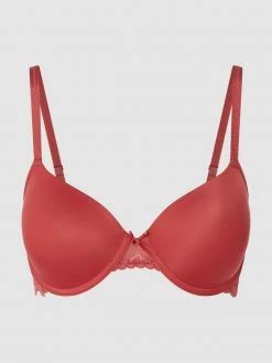 LASCANA T-Shirt-BH Aus Mikrofaser Modell 'Vittoria' - Rostrot