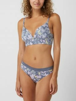 Esprit Slip Aus Mikrofaser - Blau