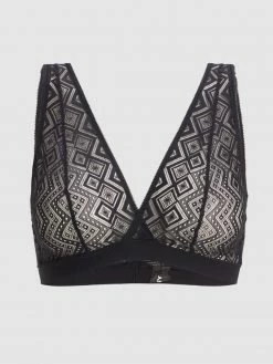 DKNY Bralette Aus Spitze - Schwarz