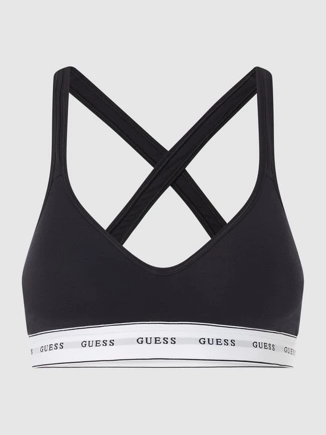 Guess Bralette Mit Wattierten Cups - Schwarz 4 Guess Bralette Mit Wattierten Cups - Schwarz – Bild 2