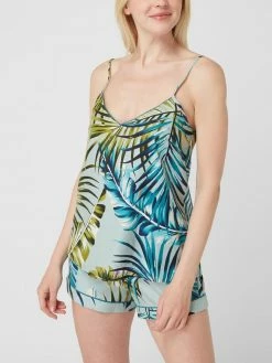 Cyberjammies Pyjama-Oberteil Aus Baumwoll-Modal-Mix Modell 'Eleanor' - Aqua Blau