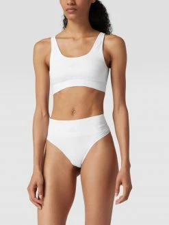 ADIDAS SPORTSWEAR Bustier Mit Label-Detail - Weiß