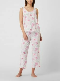 Esprit Pyjama Aus Viskose - Weiß