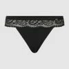 TOMMY HILFIGER Slip Mit Label-Detail Modell 'LACE BIKINI' - Schwarz -Hanro shop 6t632hab9gsjgcig651kmgaeap534h239d1laghm755kgc246t0kie226p3kij9o8p3j4kie98q3akhha0o64d34c4o66o9hcph38chk6osj0oj265j3ee32cgo32cj1cgoj6og