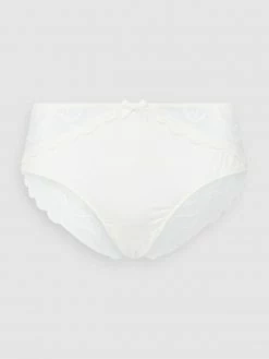 LASCANA Slip Mit Spitze Modell 'Vittoria' - Offwhite