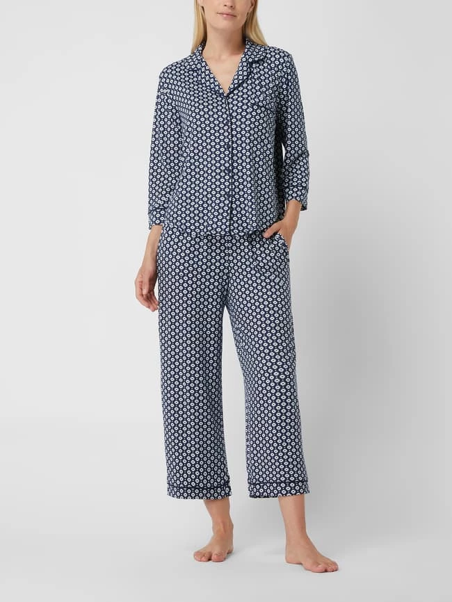KATE SPADE Pyjama Mit Reverskragen - Marineblau 3 KATE SPADE Pyjama Mit Reverskragen - Marineblau