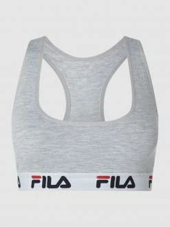 FILA Bustier Mit Logo-Bund - Mittelgrau