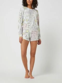 P.J. Salvage Pyjama-Hose Mit Rayon-Anteil - Offwhite