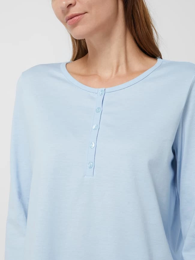 Calida Pyjama Aus Baumwolle - Hellblau 5 Calida Pyjama Aus Baumwolle - Hellblau – Bild 3