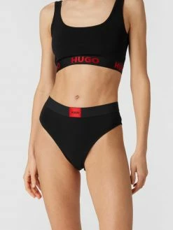 HUGO Slip Mit Label-Patch - Schwarz