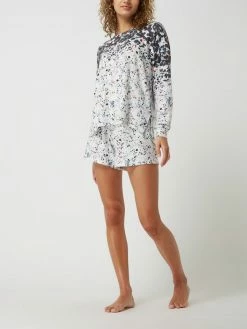 P.J. Salvage Pyjama-Shorts Mit Stretch-Anteil - Offwhite