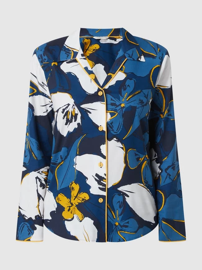 Cyberjammies Pyjama-Oberteil Mit Floralem Muster Modell 'Verity' - Marineblau 4 Cyberjammies Pyjama-Oberteil Mit Floralem Muster Modell 'Verity' - Marineblau – Bild 2