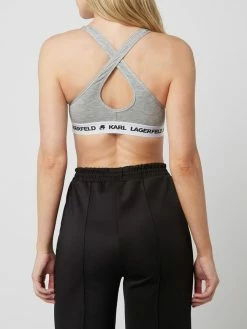 Karl Lagerfeld Bustier Aus Lyocell-Elasthan-Mix - Wattiert - Mittelgrau Meliert -Hanro shop 8op36hq16t6l8dq7712j0dpmalakohqg9pb50h279p932jq86p94kja16p0k8jphad24oliha95lcja184o3echiccpm4c1o6cs3gdpk6som6o9jcphjgpb468o3ic1i75gm6e0