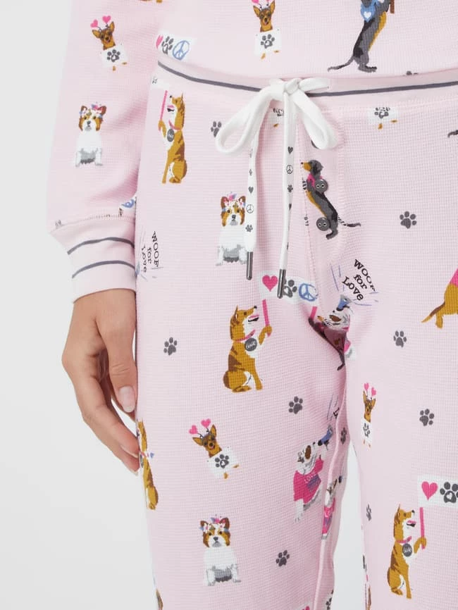 P.J. Salvage Pyjama-Hose Mit Allover-Muster - Rosa 5 P.J. Salvage Pyjama-Hose Mit Allover-Muster - Rosa – Bild 3