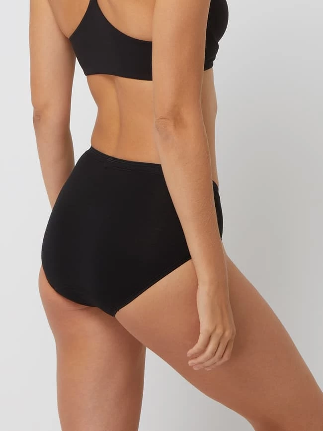 Schiesser Slip Mit Stretch-Anteil - Schwarz 6 Schiesser Slip Mit Stretch-Anteil - Schwarz – Bild 4