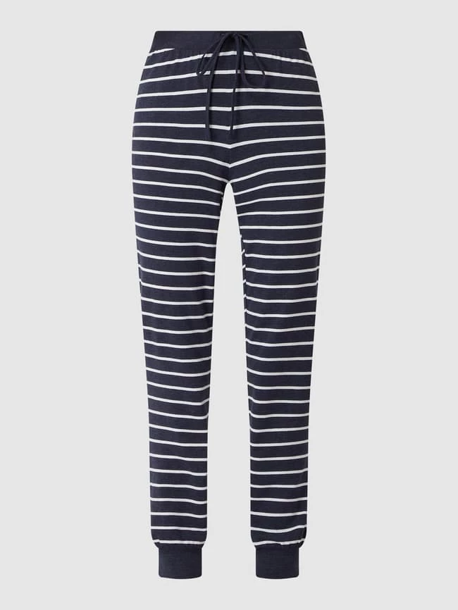 Esprit Pyjama-Hose Mit Streifenmuster - Dunkelblau 4 Esprit Pyjama-Hose Mit Streifenmuster - Dunkelblau – Bild 2