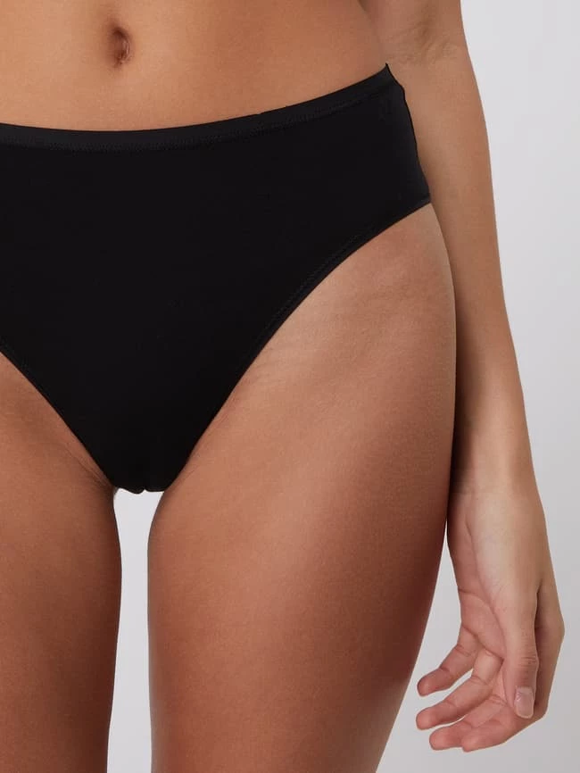 Schiesser Slip Mit Stretch-Anteil Im 3er-Pack - Schwarz 5 Schiesser Slip Mit Stretch-Anteil Im 3er-Pack - Schwarz – Bild 3