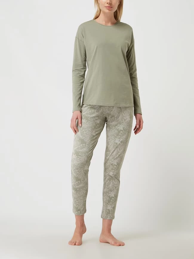 Skiny Pyjama-Hose Mit Allover-Muster - Lindgrün 3 Skiny Pyjama-Hose Mit Allover-Muster - Lindgrün