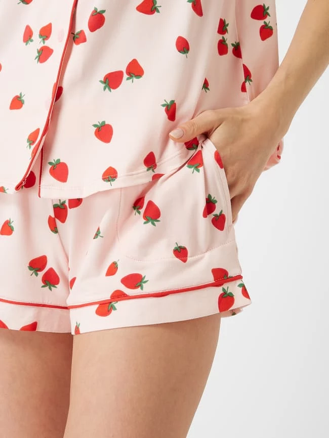 KATE SPADE Pyjama Aus Jersey - Hellrosa 5 KATE SPADE Pyjama Aus Jersey - Hellrosa – Bild 3