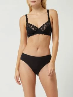 Hanro Bügel-BH Aus Spitze - Schwarz