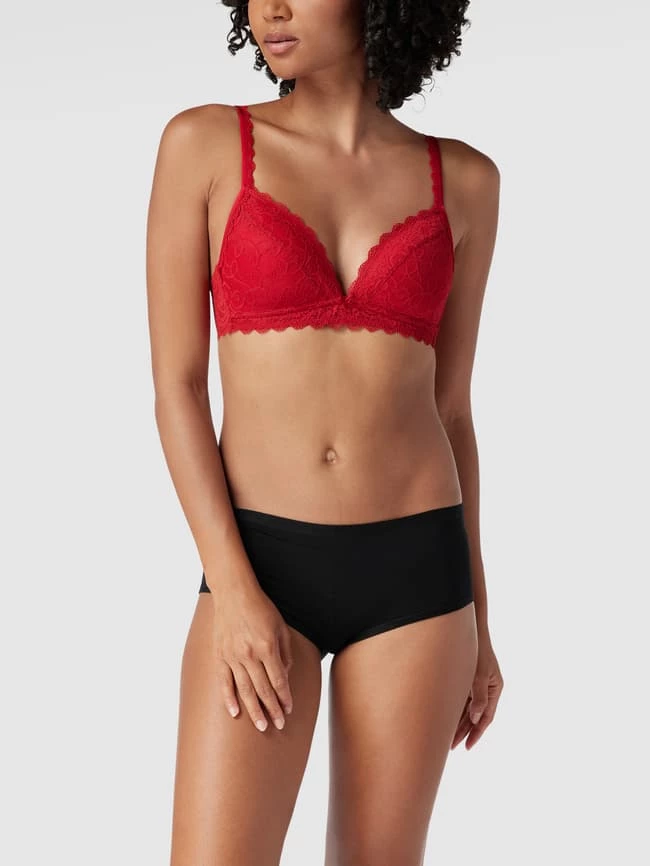 Mey Soft-BH Aus Spitze Modell 'Amorous' - Rot 3 Mey Soft-BH Aus Spitze Modell 'Amorous' - Rot