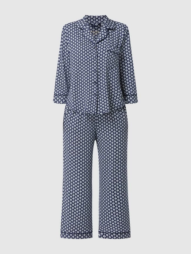 KATE SPADE Pyjama Mit Reverskragen - Marineblau 4 KATE SPADE Pyjama Mit Reverskragen - Marineblau – Bild 2