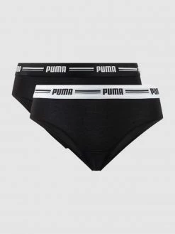 Puma Brazilian Mit Stretch-Anteil Im 2er-Pack - Schwarz