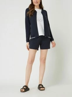 JOOP! BODYWEAR Pyjama-Oberteil Mit Logo-Print - Weiß