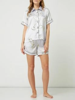 Becksöndergaard Pyjama-Oberteil Aus Satin Modell 'Sarah' - Offwhite