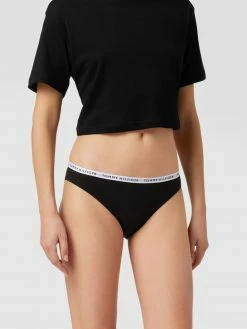 TOMMY HILFIGER Slip Mit Stretch-Anteil Im 3er-Pack - Weiß