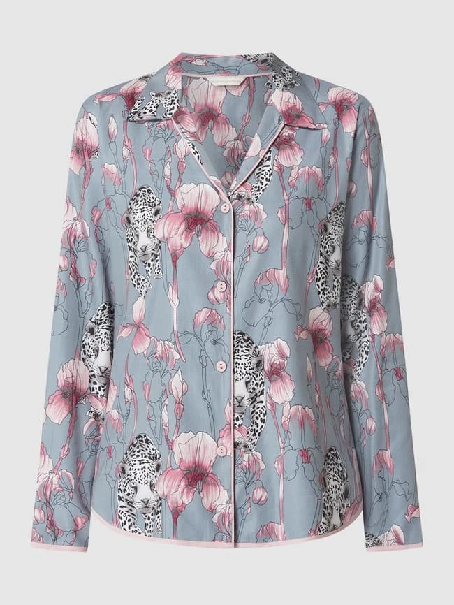 Cyberjammies Pyjama-Oberteil Mit Animal-Print Modell 'Jessica' - Hellgrau 4 Cyberjammies Pyjama-Oberteil Mit Animal-Print Modell 'Jessica' - Hellgrau – Bild 2