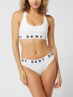 DKNY Bustier Aus Baumwollmischung - Weiß