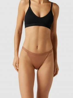 Calvin Klein Underwear Slip Mit Logo-Bund - Hellbraun