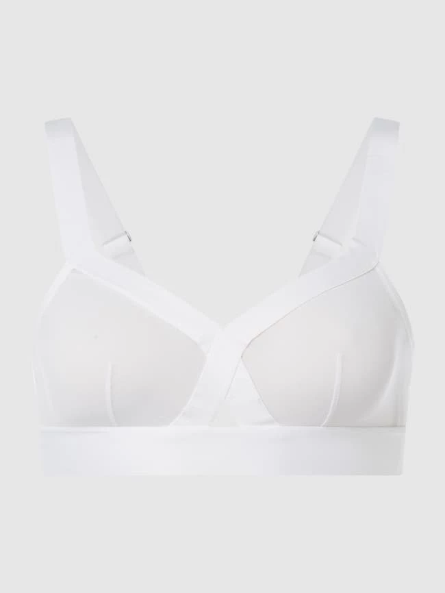 DKNY Bralette Aus Mesh - Weiß 3 DKNY Bralette Aus Mesh - Weiß