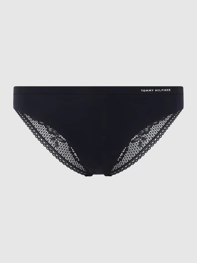 TOMMY HILFIGER Slip Aus Mikrofaser - Marineblau 4 TOMMY HILFIGER Slip Aus Mikrofaser - Marineblau – Bild 2