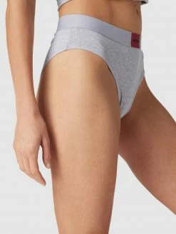HUGO Slip Mit Label-Patch - Silber Meliert -Hanro shop a4sk2i9k9544ejib8p4l4chm997kskig8l74qiq6616kqjaaap8kah9ma164ehaca8sk6cpl713j4lab693m8c1o6dijapb36hi36c9kcor34e9l70sjgopl61ij0c3670qjed8