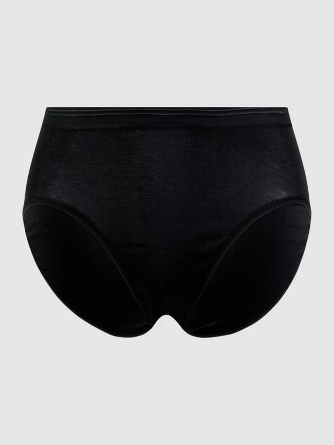 Schiesser Slip Mit Stretch-Anteil - Schwarz 4 Schiesser Slip Mit Stretch-Anteil - Schwarz – Bild 2