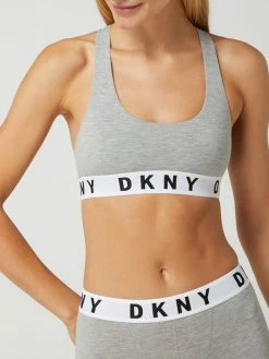 DKNY Bustier Aus Baumwollmischung - Mittelgrau Meliert -Hanro shop acrl6di27553ehaf8d34uia19kol4hhg75350liaako4qk9j8h44il9g914l6gi86t1kughp8p94id1n9ko38ob571j64cph68sm6ohkc8s3ce326spj6db560rm2cb26ssm6og