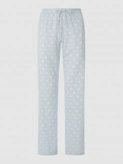 Calida Pyjama-Hose Aus Baumwoll-Lyocell-Mix - Bleu