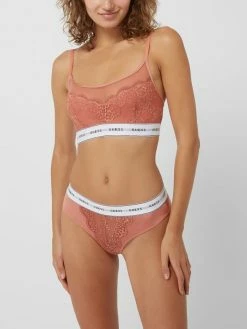 Guess Bustier Mit Logo-Bund Modell 'Belle' - Terrakotta