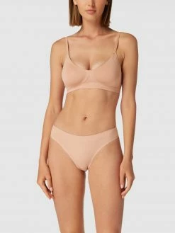 Calvin Klein Underwear Bralette Mit Label-Detail - Beige