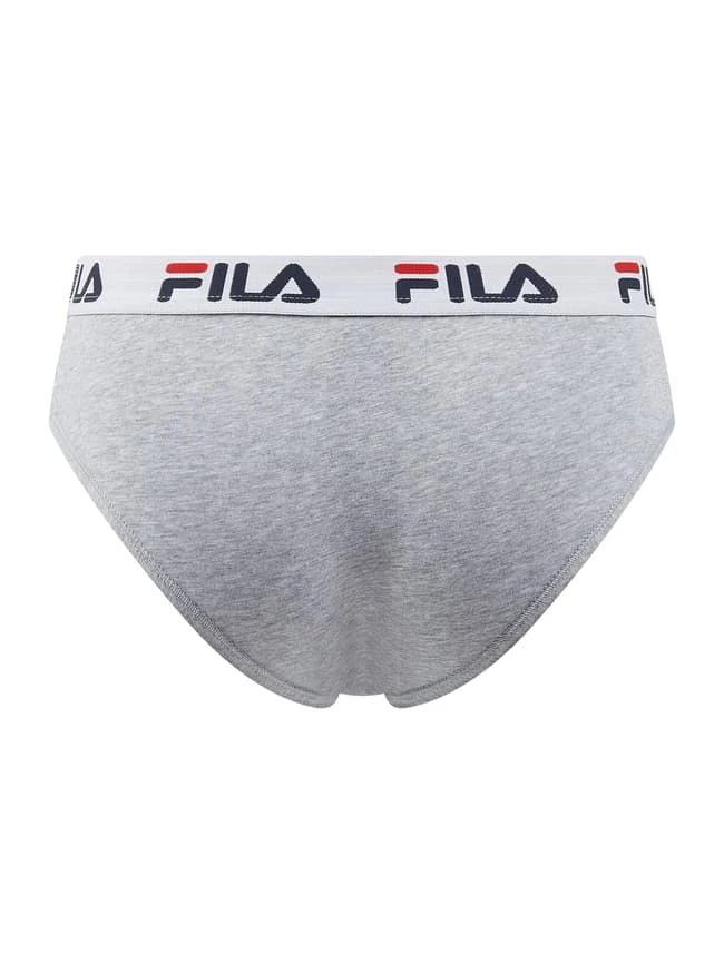 FILA Slip Mit Stretch-Anteil Im 2er-Pack - Mittelgrau 4 FILA Slip Mit Stretch-Anteil Im 2er-Pack - Mittelgrau – Bild 2